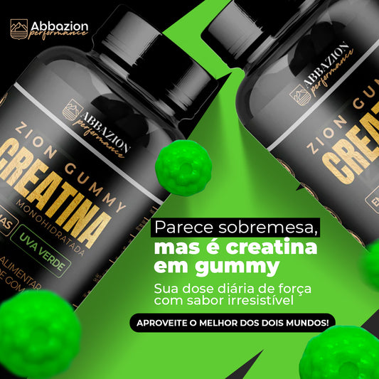 Zion Gummy - Creatina Monohidratada em Gomas